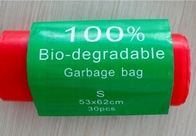 100% het biologisch afbreekbare Voedselafval doet Composteerbare Kruidenierswinkel in zakken Winkelend voor neemt