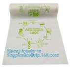 De biologisch afbreekbare van de het Afvaltheebus van het Plastic Zakkenvoedsel Vacuümverbinding van Liner Eco Friendly