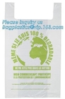 De in reliëf gemaakte Zakken van de Theebusliner compostable garbage van het Voedselafval, biologisch afbreekbare de rang plastic zakken van het compostvoedsel
