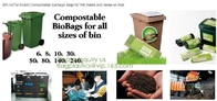 De Liter van de Galloneuropa van t-shirtcarry biodegradable pet waste bags de V.S.