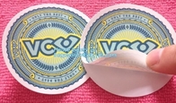 Vinylmatte Label tape label sticker-Broodje, Privé het Etiketdruk van het Douane Organische Serum