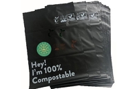 Het biologisch afbreekbare van de het Compostkoerier van de Postzak van de het Zetmeel Post Verpakkende Zak van Bag PLA+PBAT Plantaardige Embleem van de de Kledings Uitdrukkelijke Zak