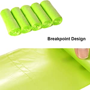 groene vuilniszakken