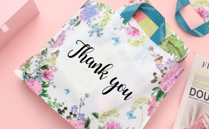 Gift verpakking, het winkelen zakken, de zakken van het huwelijkssuikergoed, de verpakkende Zak van de Juwelenboutique, Oorringen, kleine juwelen, tegenhangers 0