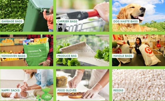 Composteerbare van de Zak Biologisch afbreekbare Eco van de maïszetmeelpost van de de Envelop Post Postende Zak Waterdichte de zelf-Verbindingskoerier Bags