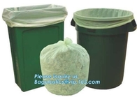 OEM Biologisch afbreekbare Compostzakken op van het het Voedselafval van de Broodjessupermarkt de Theebus Liner