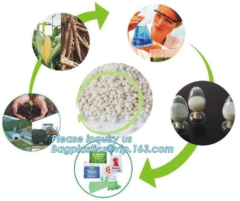 De composteerbare Grote Zak van het GALLONpit, Resealable Extra Sterkte Biologisch afbreekbare Zakken, die van Installatiematerialen worden gemaakt