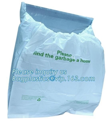 De eetbare composteerbare biologisch afbreekbare plastic die Zip lockkk zak van 100% volledig van organisch maïszetmeel wordt gemaakt