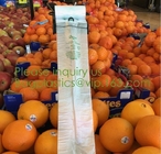 OEM Biologisch afbreekbare van de het Voedselopbrengst van Compostzakken van het het Fruitpak de Opslagmarkt