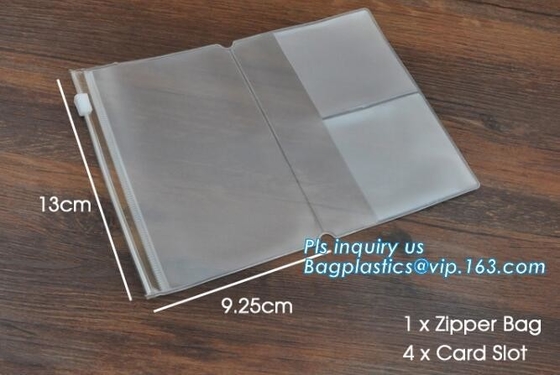 de zakken van het kantoorbehoeftenhandvat met schuifritssluiting, de zak plastic zak van de schuifritssluiting met ritssluiting/pvc-ritssluitings de zak van de slotschuif/resealab