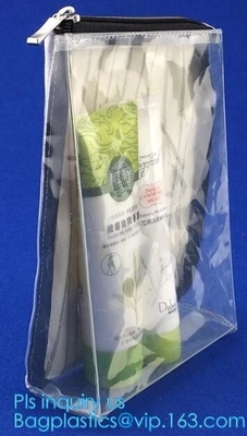 sokzak met ritssluitingsschuif, de Zak van de de Hangerritssluiting van Pvc Eva met Plastic Haak voor Ondergoed, waterdichte pvc-duffel zak