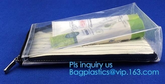 sokzak met ritssluitingsschuif, de Zak van de de Hangerritssluiting van Pvc Eva met Plastic Haak voor Ondergoed, waterdichte pvc-duffel zak