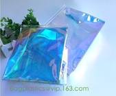 De berijpte Onverwachte Knoop van EVA Plastic Makeup Bag With sloot, Milieuvriendelijke Duurzame Kosmetische Zak, kosmetische oem van de ritssluitingsgift zak