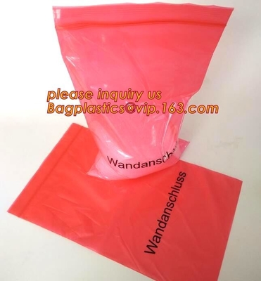 LDPE Medische Medische de Ritssluitingsbag/pe transparante Zip lockkk zak van de Ritssluitingszak, Medische Ritssluitings Polyzak/Kleine Ritssluiting Plast