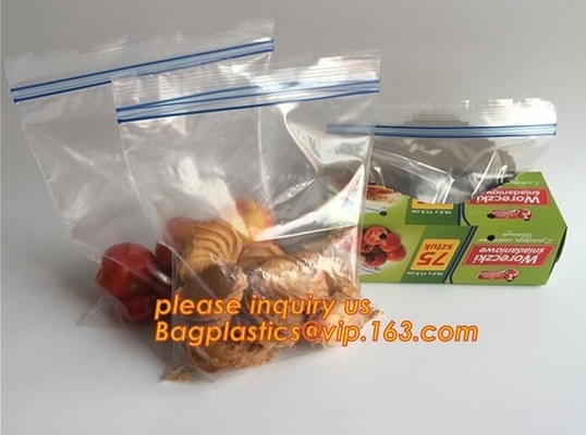 PE van de voedselrang pp de zak van Zip lockkk/duidelijke plastic voedselzak/ritssluitingszak voor voedsel verpakking, Oem Plastic het Voedselpak van de Pitsnack