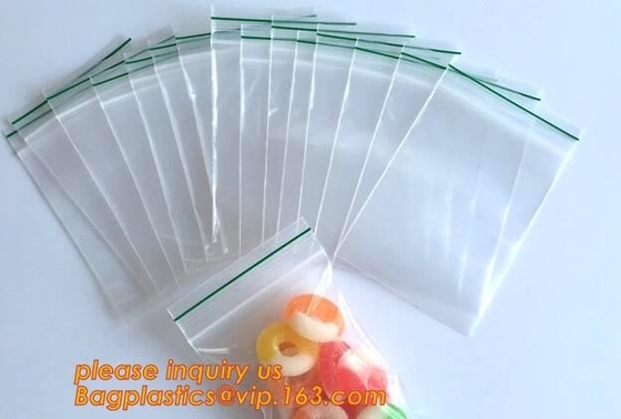 PE van de voedselrang pp de zak van Zip lockkk/duidelijke plastic voedselzak/ritssluitingszak voor voedsel verpakking, Oem Plastic het Voedselpak van de Pitsnack