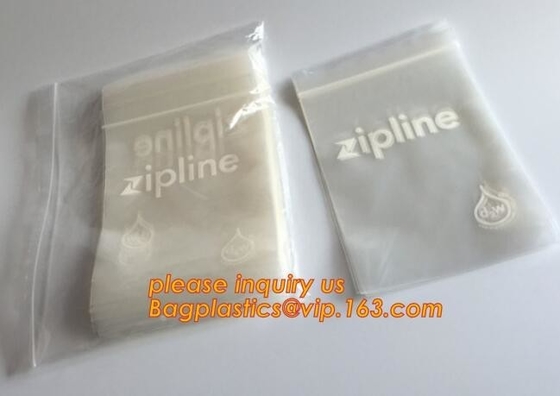 De dubbele ritssluiting volgt LDPE duidelijke plastic Zip lockkk de diepvriezerzak van zak plastic Zip lockkk, de dubbele zak van spoorZip lockkk voor kruidenierswinkel, w