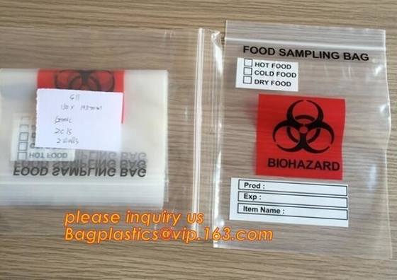 Medische Eerste hulp Kit Empty Bag, de medische zak van de pillenritssluiting, resealable medische uitgangszak met Zip lockkk voor tabakspakken
