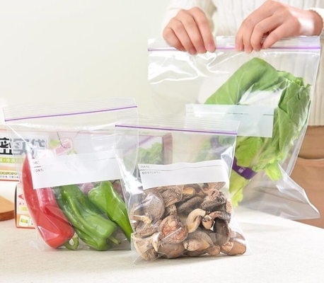 De dubbele loc van het spoorpit zak maakte van het materiaal van de voedselrang voor appelverpakking, dubbele de appelzak van de spoorritssluiting, Gallonopslag
