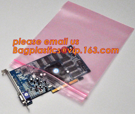 de antisatic zak antistatische plastic zak lamineerde antistatische zak, de multidelen die van de plichtscomputer pe zak, elektronisch pari inpakken