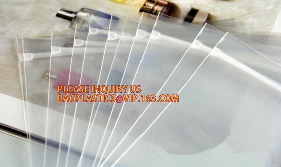 het verpakkende ondergoed die van de ritssluitingszak duidelijke pvc-verpakkingszak, zakken van de Voedsel de transparante plastic ritssluiting PE/PET, bagplas verpakken
