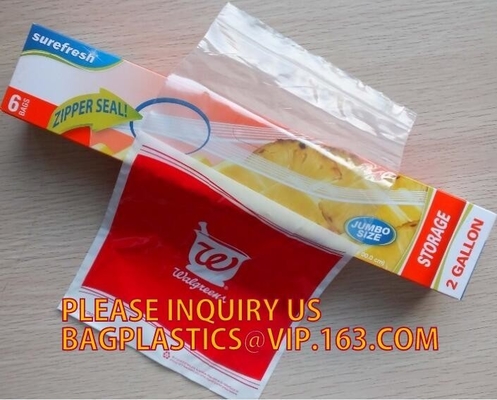 Pas Resealable Plastic Duidelijke Polyzak van de de douaneritssluiting van Zip lockkk Baggies, LDPE HDPE CPE PPE Plastic de Schuifritssluiting van pvc aan