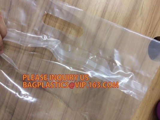 de zelfklevende zak van het verbindings opp pakket met stickerklep, zak van de Kerstmis de zelfdichtende plastic gift van de giftritssluiting, Steen pac