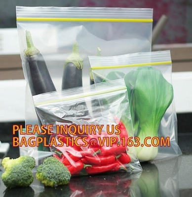Milieuvriendelijke PE twee volgt Vacuüm Plastic Ritssluiting, PE Hermetische Verbindingsritssluiting, van de Plastic Zak/Double van de Douane het Dubbele Verbinding Spoor Pl