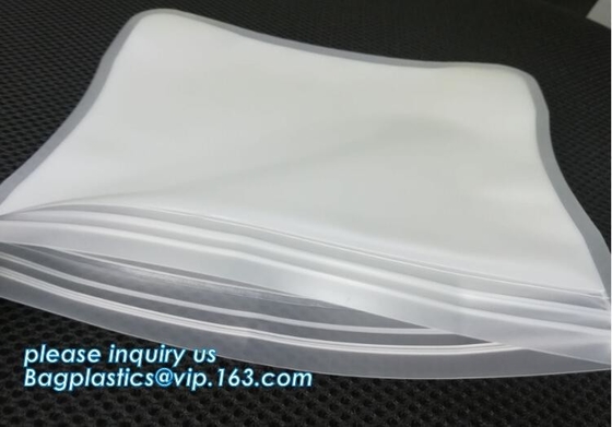 Het Vleeshond Cat Pet Food Storage Easy van de verbindings maakt de Opnieuw te gebruiken Verse Groente het Voedselzak van het 1 Litersilicone voor Ijskastbageas schoon