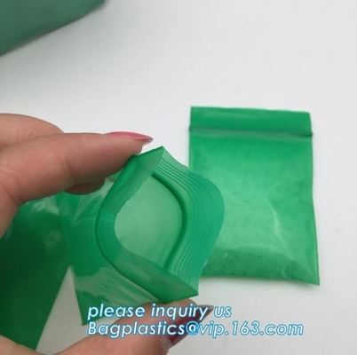 Duidelijke Mini Plastic Zipper Pouch Zip-LDPE van Slot Plastic Zakken Ritssluitingszak met de Zak van de DouaneZip lockkk van de Scheurinkeping met, bagplas