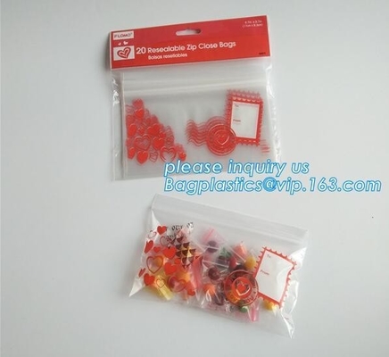 zak met de website van Zip lockkk China Geen druk Transparante Tribune op ritssluiting de zak voor voedsel verpakking, gift Zip lockkk, pac in zakken doet
