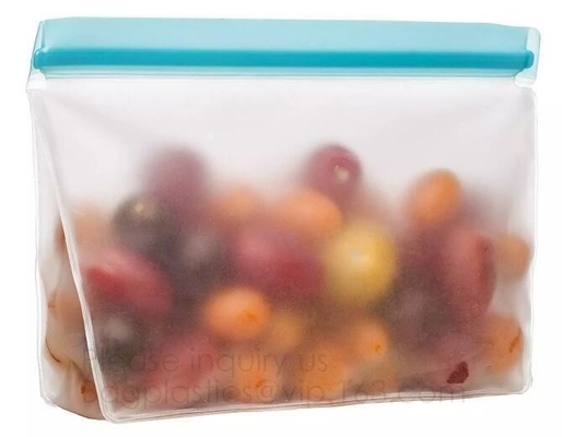 De lekvrije Opnieuw te gebruiken Opslag doet Extra Dikke FDA-Rangpeva Zip lockkk Zakken in zakken, houdt verse luchtdichte vacuümverzegelaarzakken voor voedsel