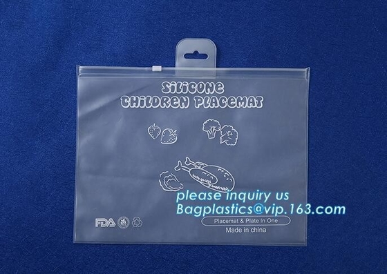 De biologisch afbreekbare Aangepaste druk Duidelijke Kosmetische Standup Zip lockkk Zak van pvc, Toiletries de Kosmetische Zak van Pvc met Marmer graaft