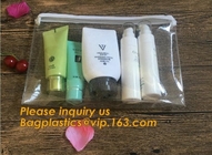 De Kosmetische Zak van goedkeuringseva PVC voor van de de Luchtvaartlijnmake-up van de Vrouwenritssluiting Waterdicht van de de Reisorganisator bageasepakket van Toiletry Bag