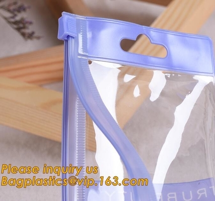 het documentzak van pvc van de douanedruk speelt de duidelijke plastic waterdichte, het Glanzen Transparant pvc-het Document van de Dossieromslag het Indienen Zakcos. mee