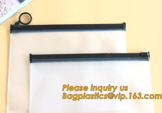 De beste van de het Documentportefeuille van prijspvc Duidelijke het Documentzak met Ritssluiting, de Duidelijke Plastic pvc-Zak A4 pp van het Ritssluitingsdocument dient zakverstand in