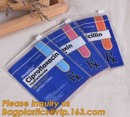 A5 Zak van het het Documentdossier van Grootte de Duidelijke Plastic pvc met Ritssluiting, van het het Embleema3 A4 A5 A6 leer van China Fabriek Aangepaste het documentzak