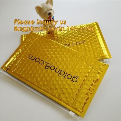 De schuif vulde de Gouden zakken van de greepverbinding op, luchtbelzak met schuifritssluiting, ontwerpdouane antistatische plastic zwarte Zip lockkk B