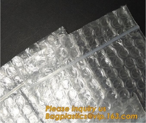 Reclosable Opnieuw te gebruiken van de verpakkingsZip lockkk van Verpakkingsbubblemetallic glanzende holografische kosmetische van de de bellenzak bel van de de schuifritssluiting
