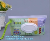 Zak van de Reis Plastic EVA Baby Tissue Wet Wipes van het eco de biologisch afbreekbare Opnieuw te gebruiken CMYK UV Gedrukte Pit Hoogste, EVA Wet Tissue Bags