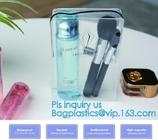 De kosmetische Makeup/-Toiletry Duidelijke Zak van de de Reiswas van pvc met handvat, Kosmetische Gift doet Tote Travel Makeup Bag voor Ritssluiting in zakken