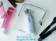 De kosmetische Makeup/-Toiletry Duidelijke Zak van de de Reiswas van pvc met handvat, Kosmetische Gift doet Tote Travel Makeup Bag voor Ritssluiting in zakken