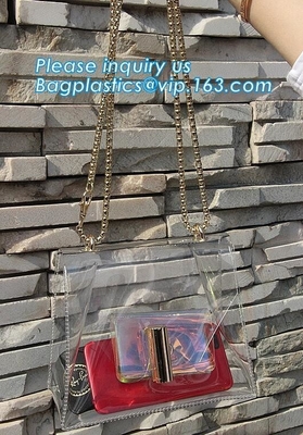 Waterdicht Tote Bag voor Tienermanier en Elegante vrouw, de Duurzame Duidelijke Pvc-Rugzak van de Ritssluitingszak voor Beste Prijs, pvc Shoulde