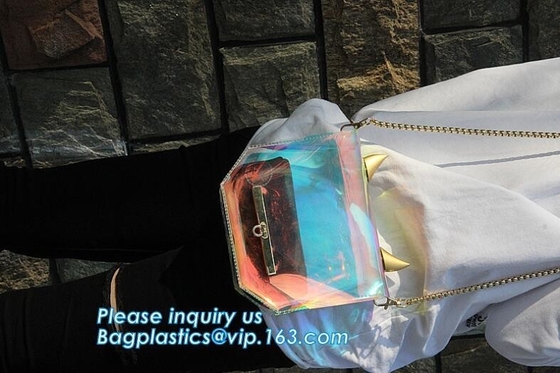 handvatzak met lange de totalisatorzak van schouderriem waterdichte duidelijke pvc, Zak van de de Douaneschouder van Handtasvrouwen de Grote, handvat shoulde
