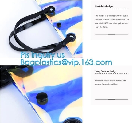 handtas van pvc van de damevrouw vormt de kosmetische, Duidelijke Plastic pvc-Handtassen voor Vrouwen, de kosmetische zak van Handtassenpvc, HANDVAT, CARRIE