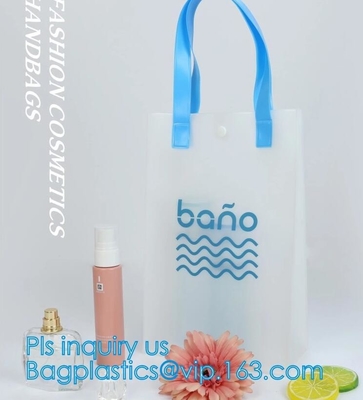 Strand Lash Package Tote Shoulder Bag met Binnenlandse Zak, Aangepast Groot Duidelijk pvc Tote Bag Beach Bag, Water Resistan