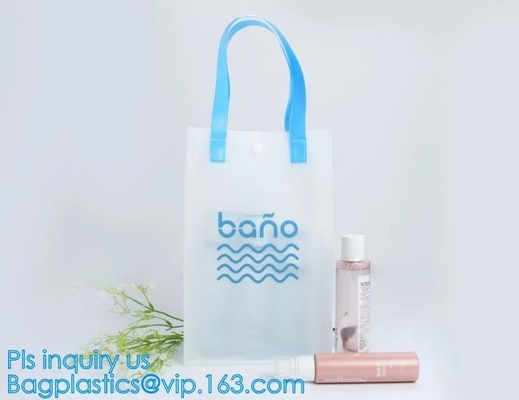 Strand Lash Package Tote Shoulder Bag met Binnenlandse Zak, Aangepast Groot Duidelijk pvc Tote Bag Beach Bag, Water Resistan