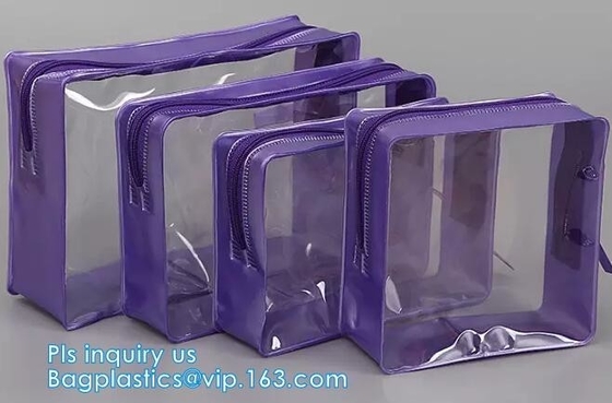 waterdichte plastic het winkelen van pvc zak, het winkelen van eco vriendschappelijke wasbare plastic pvc zak, Duurzaam Vrouwen het Winkelen glanzend pvc aan