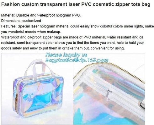 de vinylpvc-ritssluitingszakken met handvatten, van de het anti-Stofdekking van de Handtasopslag de Duidelijke Hangende Kast doet Organisator Custom Dust Bag in zakken