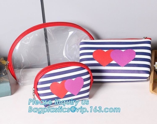 Toiletry van Eco de Winkelende Zakken van de de Ritssluitingszak van Uitrustingenpvc van de de Make-up Kosmetische Reis Organisator Pocket Shoulder Bag